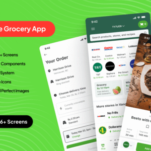 GoGroceries - Grocery App UI Kit