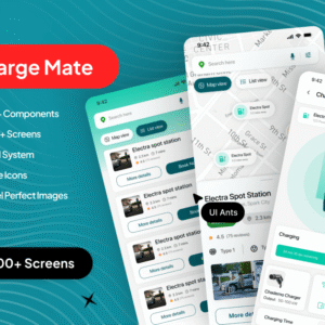 ChargeMate - EV Charging App UI Kit